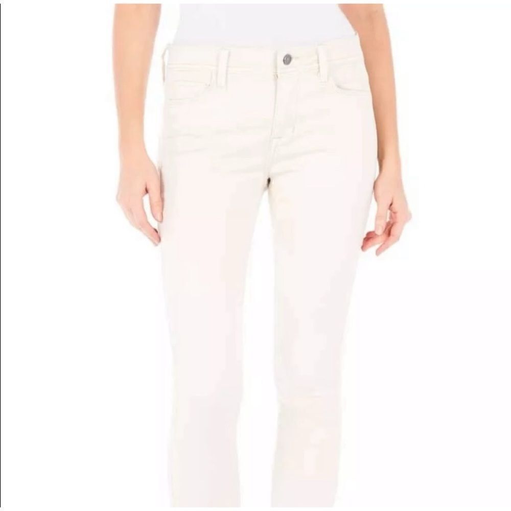 NWOT Fidelity Sola, Creamy white skinny Jeans